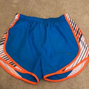 Nike Blue & Orange Running Shorts